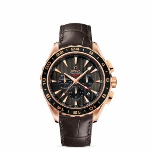 Omega Seamaster Aqua Terra 150M Co-Axial 44 GMT Chronograph Red Gold / Grey 231.53.44.52.06.001 (23153445206001)